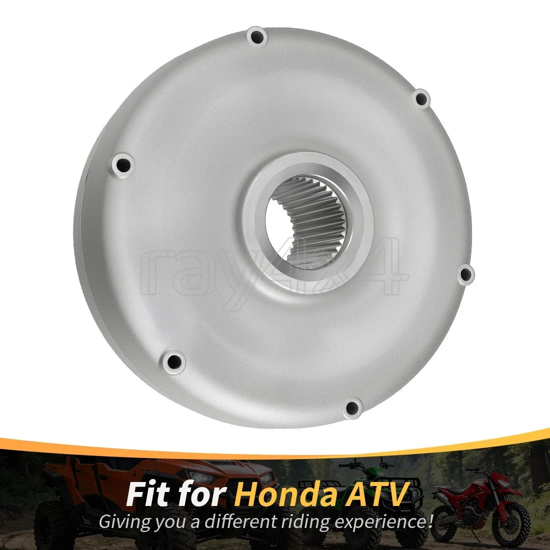 Brake Drum Hub Rear for Honda TRX250TE/TRX250TM Recon 250 1997-2023