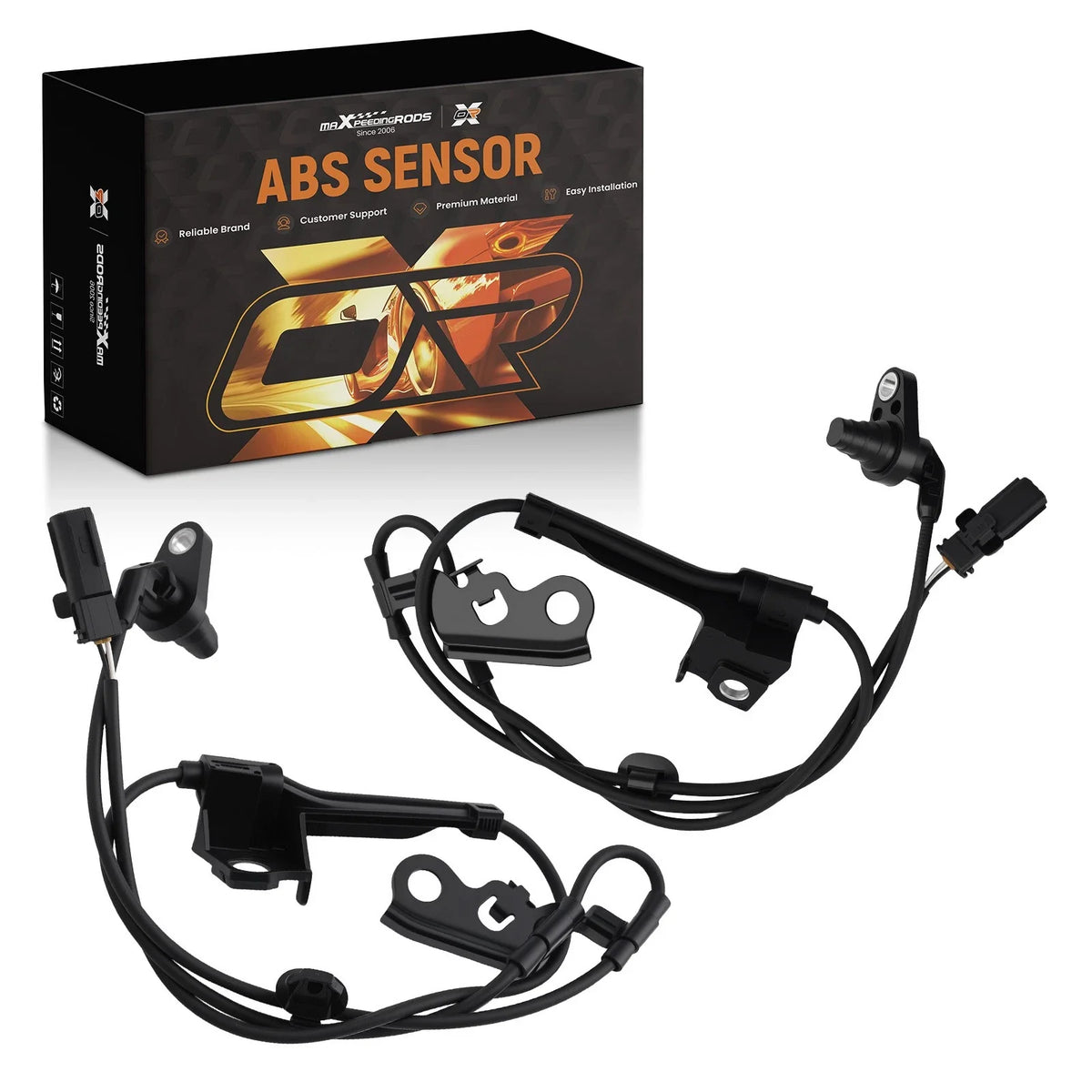 Set of 2 ABS Wheel Speed Sensors for 2009-2018 Toyota Corolla 1.8L