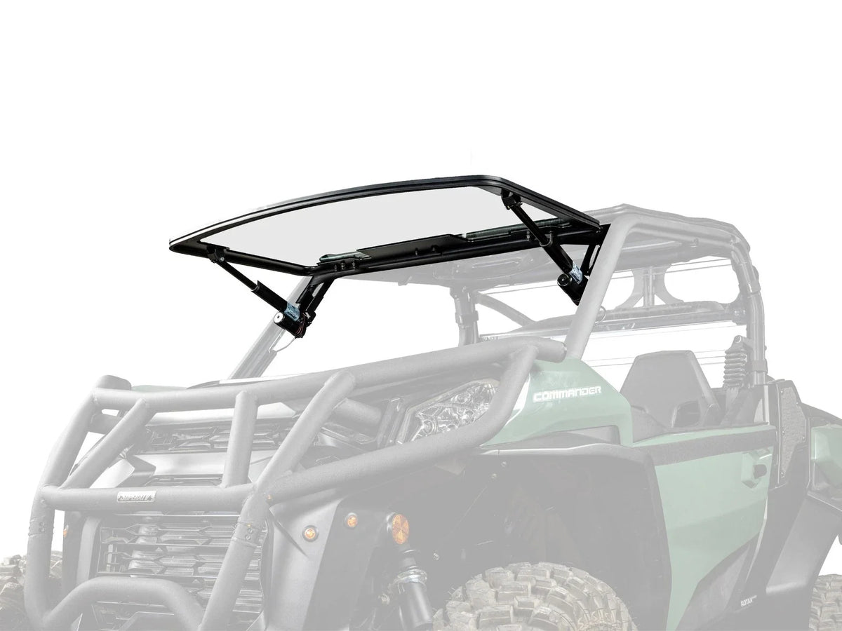 Windshield Power Flip Glass for Can-Am Maverick Trail 2018-2023