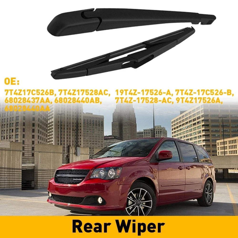 Rear Wiper Arm & Blade for Dodge Chrysler Grand Caravan (2008-2016)