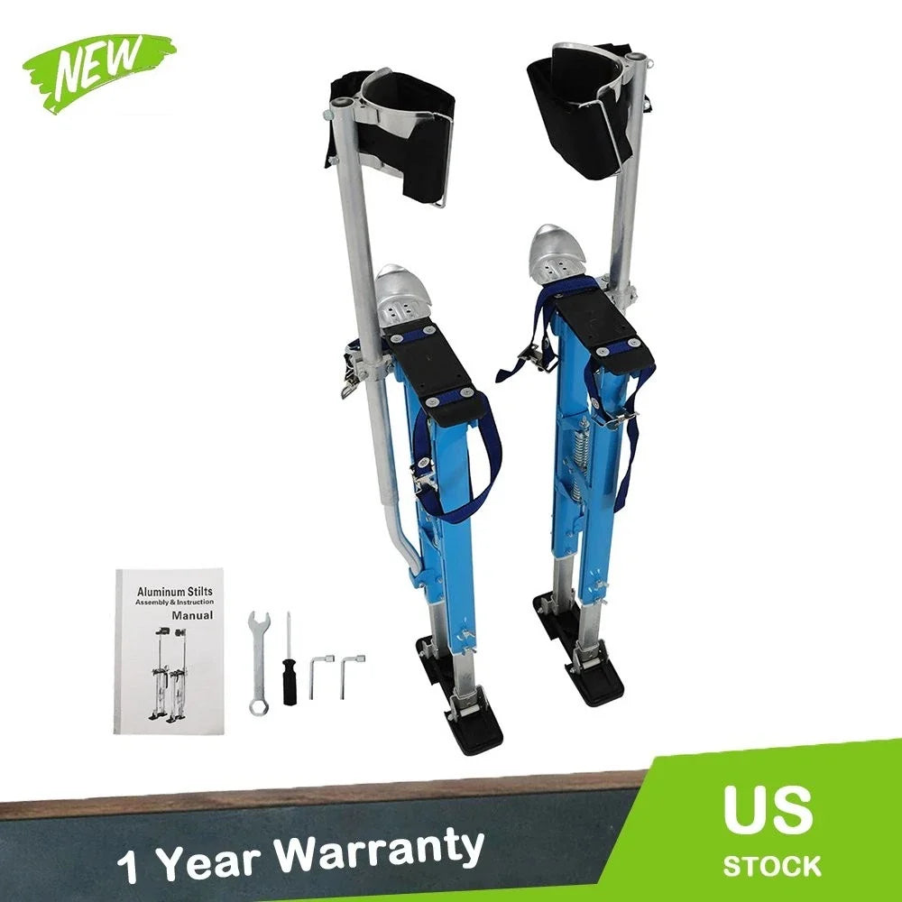 Adjustable Drywall Stilts for Painting (36" - 48")