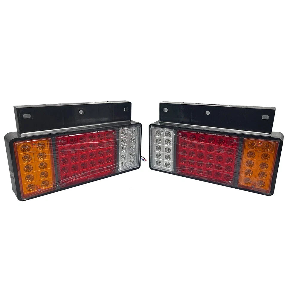 50LED Rear Tail Lights Pair for GMC Isuzu Truck NPR NQR NRR NKR NHR (1984–up)