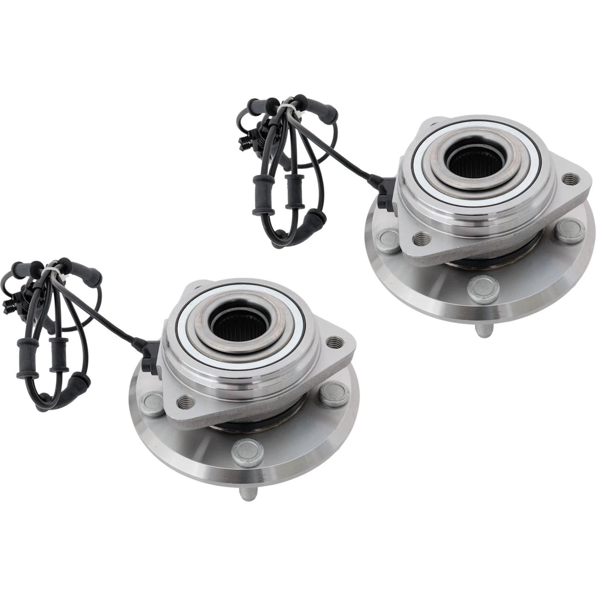 Wheel Hubs for Jeep Wrangler (2011–2017) Front Driver & Passenger Side
