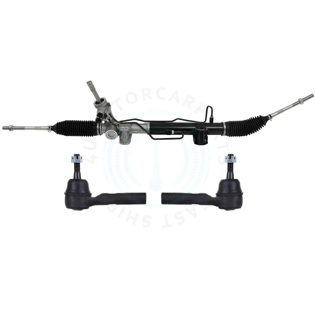 Set of 3 Outer Tie Rod Ends for Dodge Caliber FWD (2007–2012)