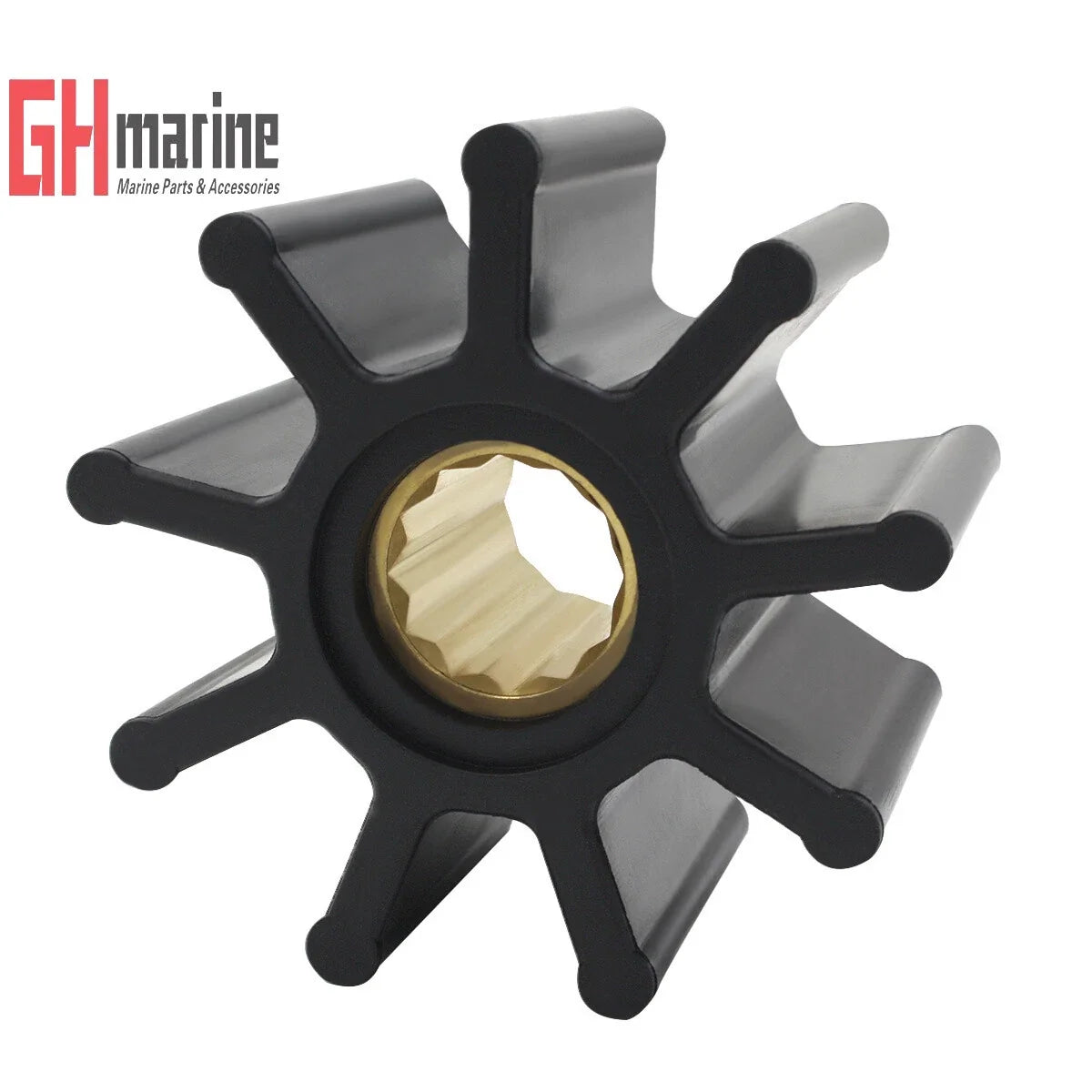 Engine Flexible Water Pump Impeller for SEATEK Inboard Marine (6.4V.9)