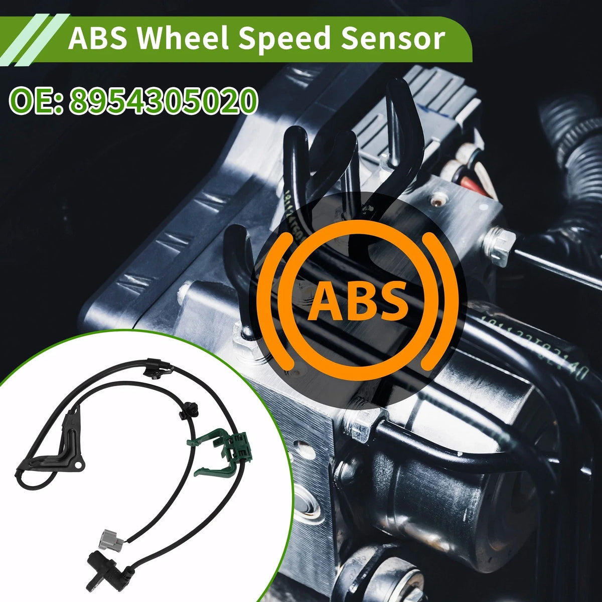 ABS Wheel Speed Sensor No. 8954305020 for Toyota Carina E (1992–1997)