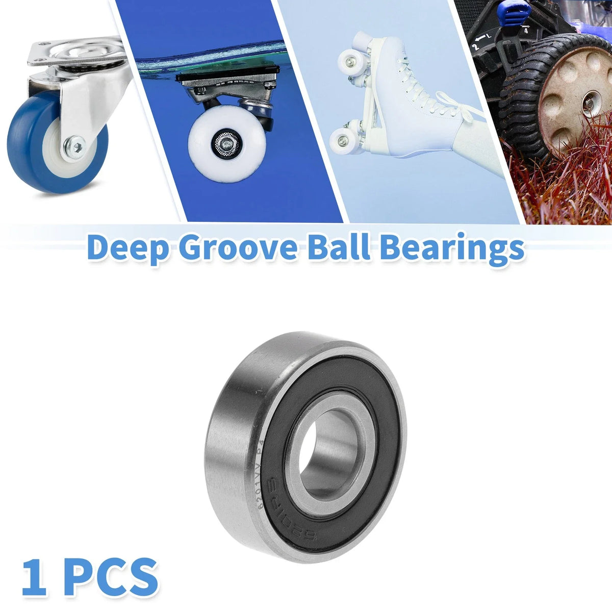 6201VV Deep Groove Ball Bearing for Various Models (12x32x10mm)