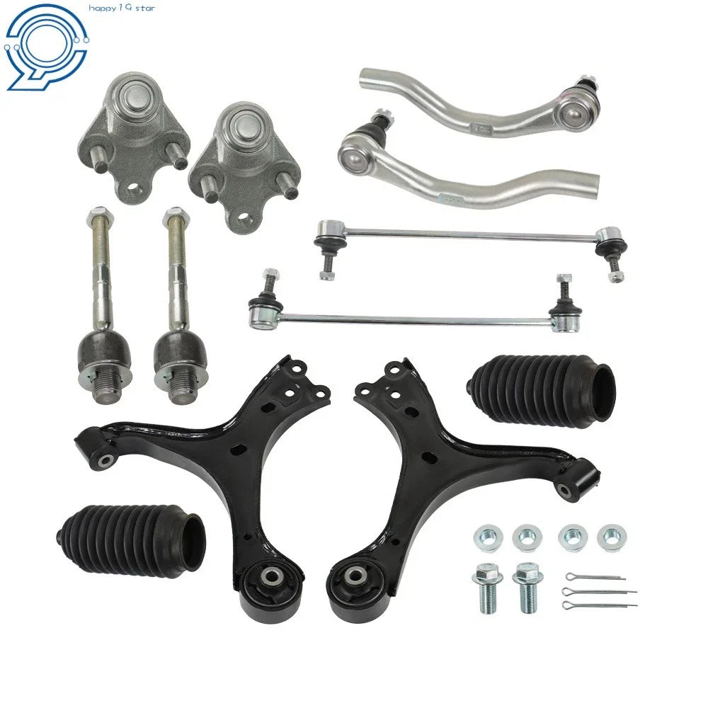 Tie Rods & Control Arms with Ball Joints for Honda Civic 2013-2015