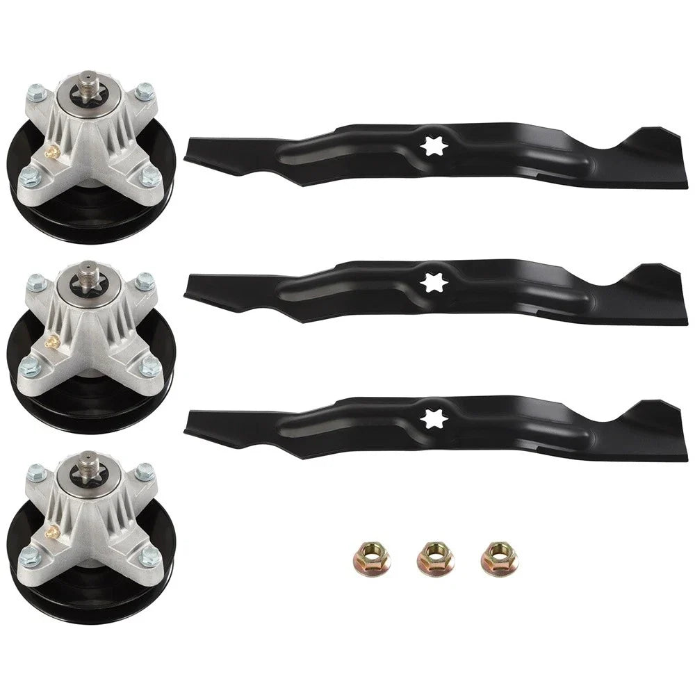Deck Spindle Blade Kit 50” for LTX1050, LTX1050KH Cub Cadet (2010-2023)