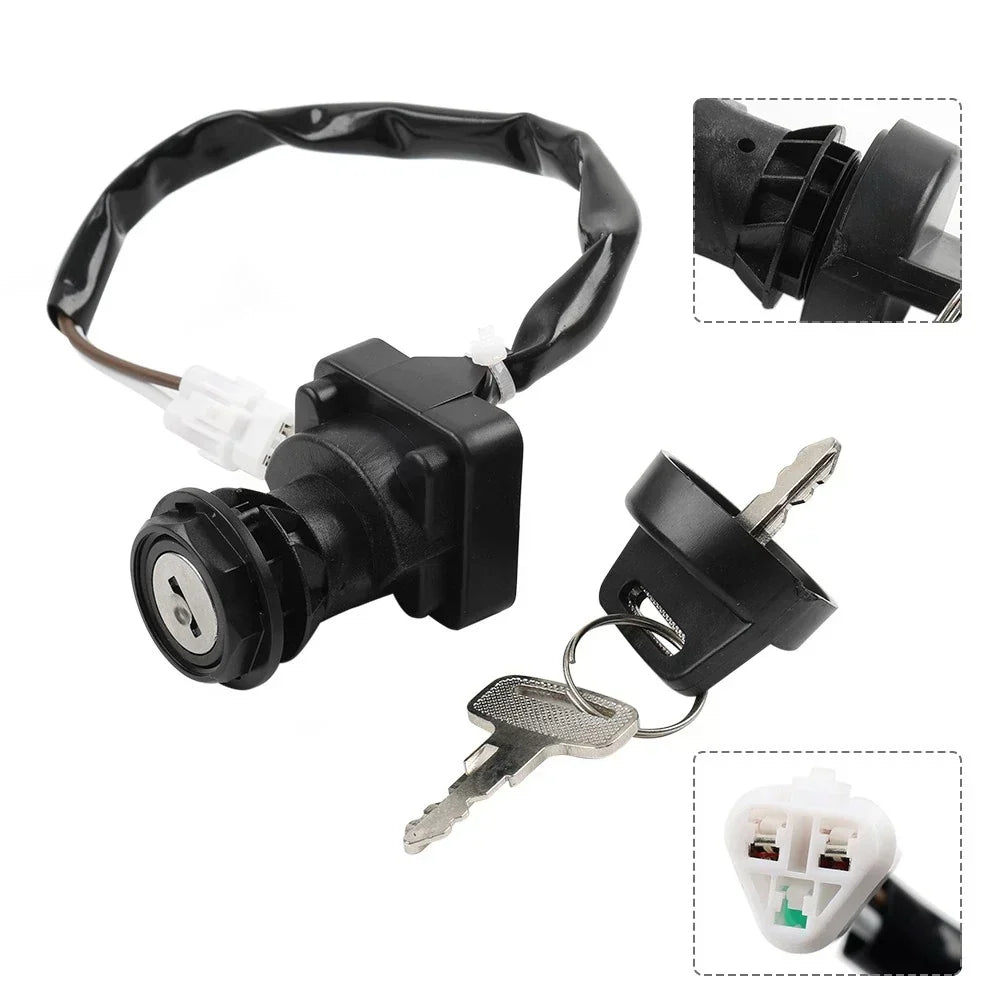 Ignition Key Switch for Kawasaki ATV KFX450R KSF450 (2008-2014)