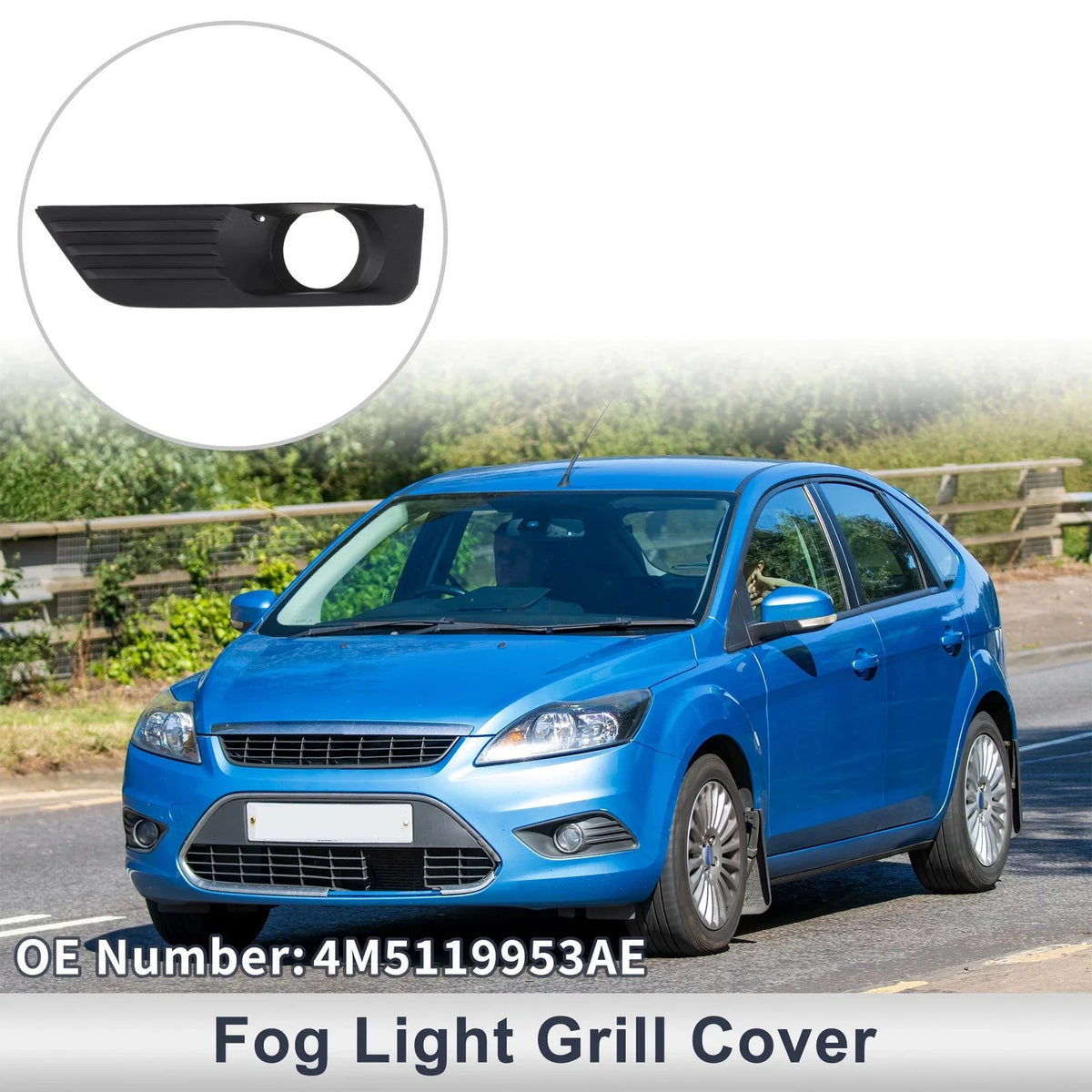 1 Pc Fog Light Grill for Ford Focus (2005–2006) No. 4M5119953AE