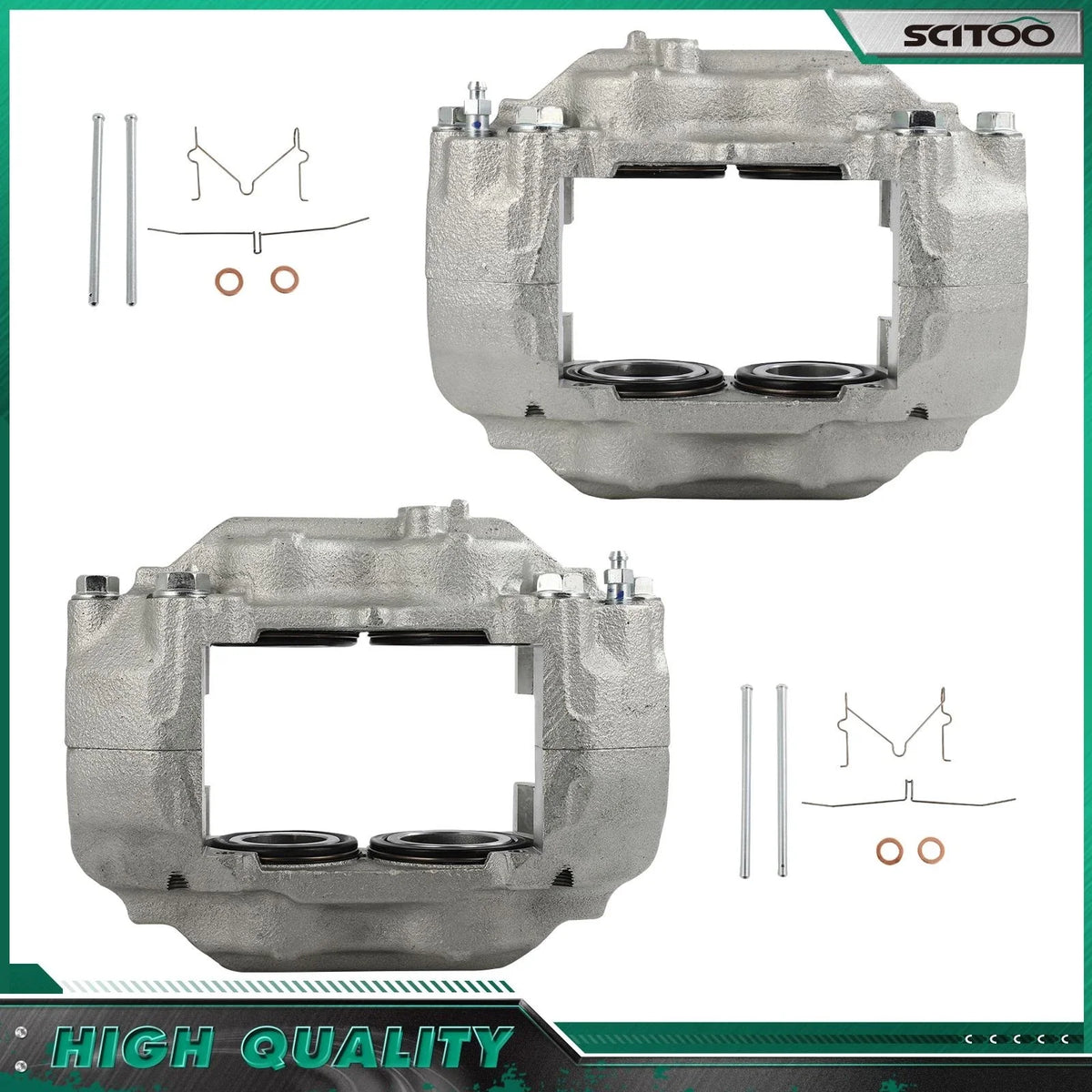 Front Pair Brake Calipers for Toyota Land Cruiser (2003–2007)