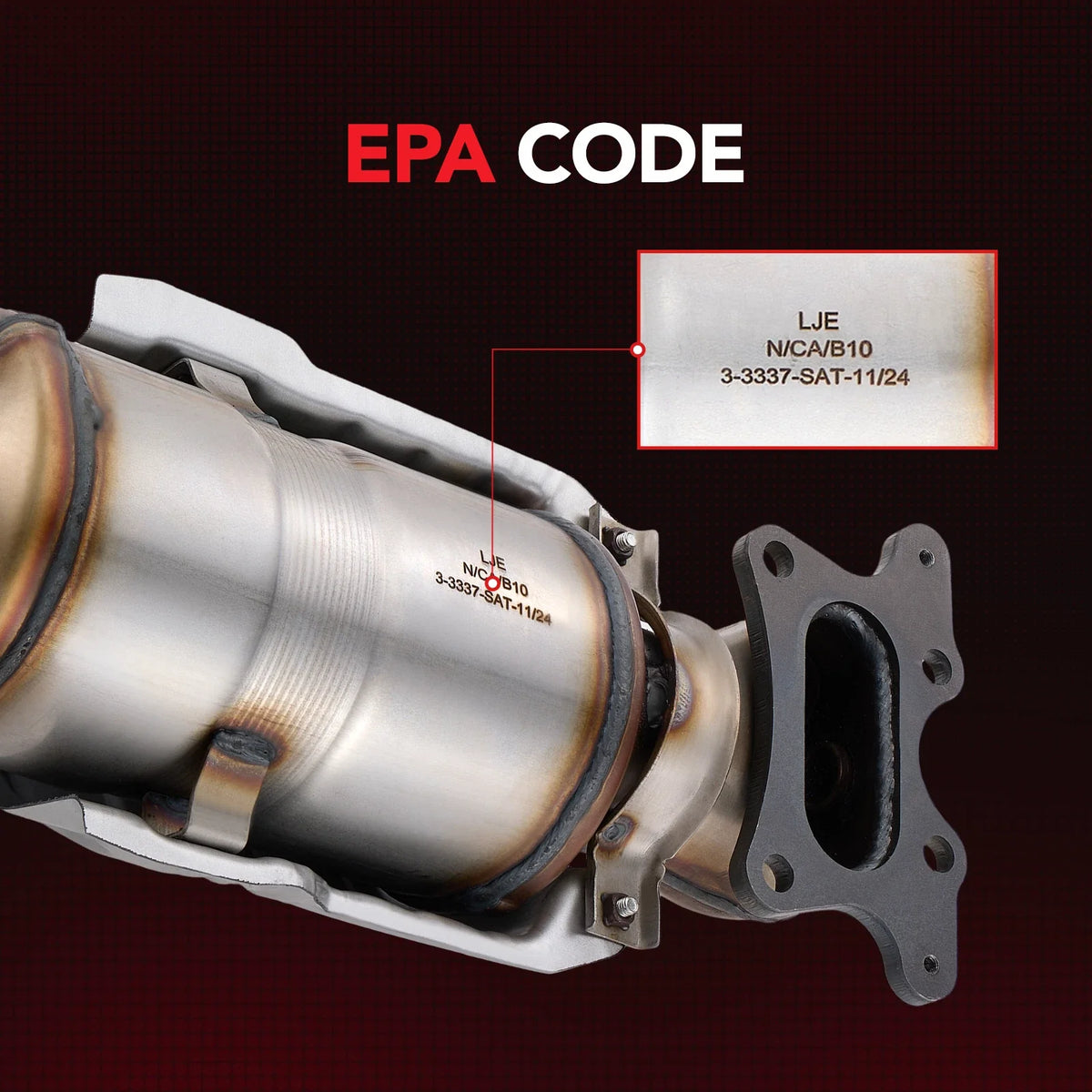 Exhaust Manifold Catalytic Converter for Honda Civic 1.8L (2006–2011)
