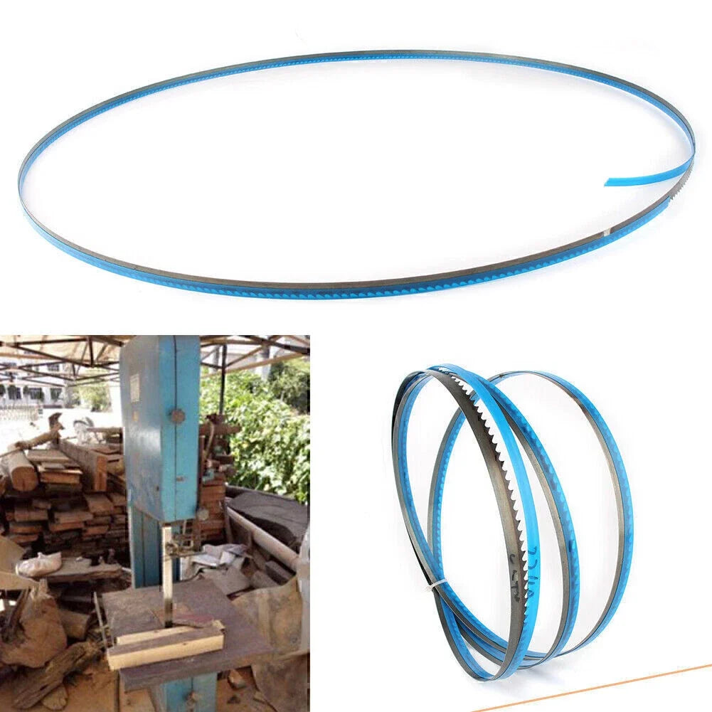 Wood Band Saw Blade 1854mm x 13mm x 0.6mm 4TPI Carbon Steel for Cutting
