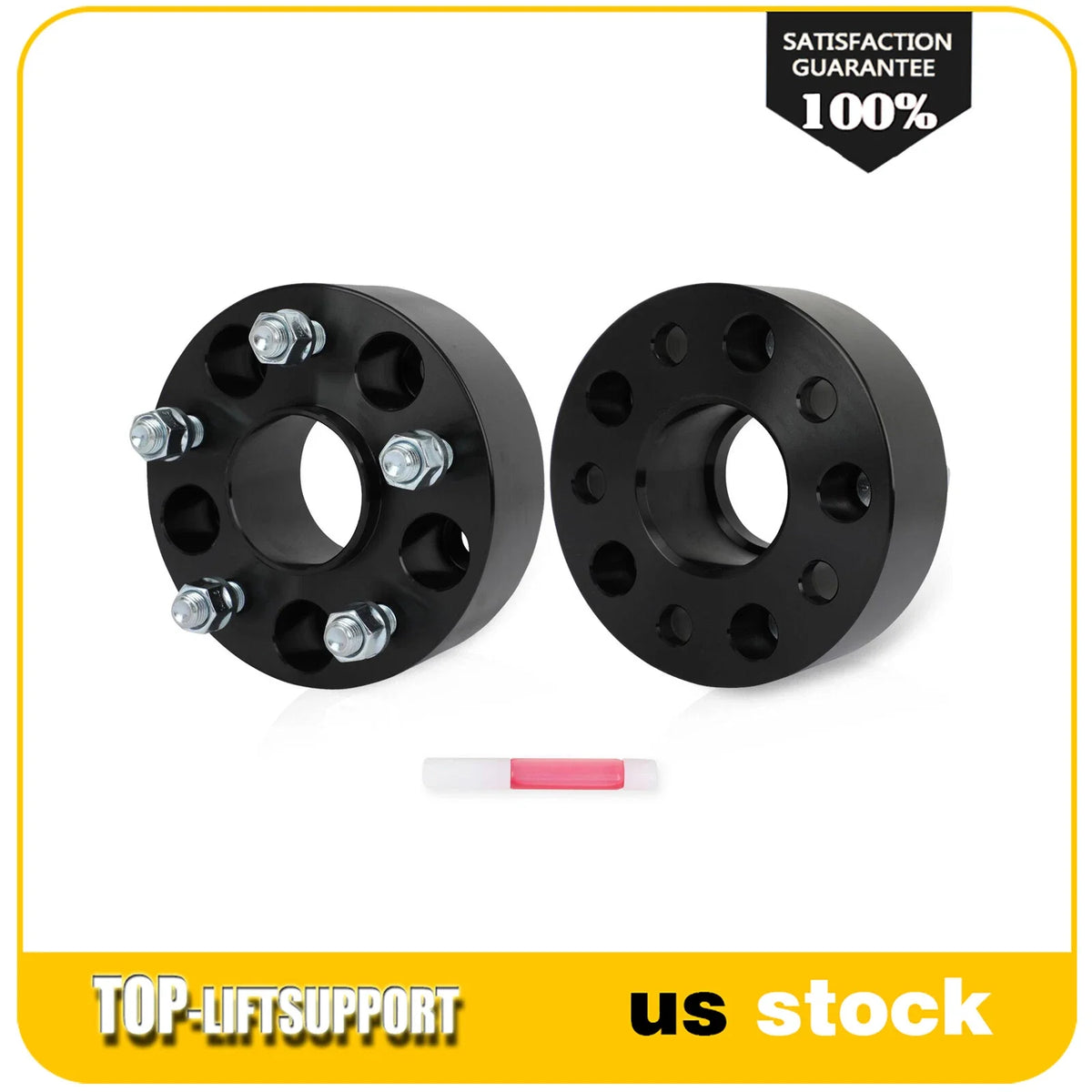 2X 2 Inch Wheel Spacers for Chevrolet Camaro, Impala, Malibu