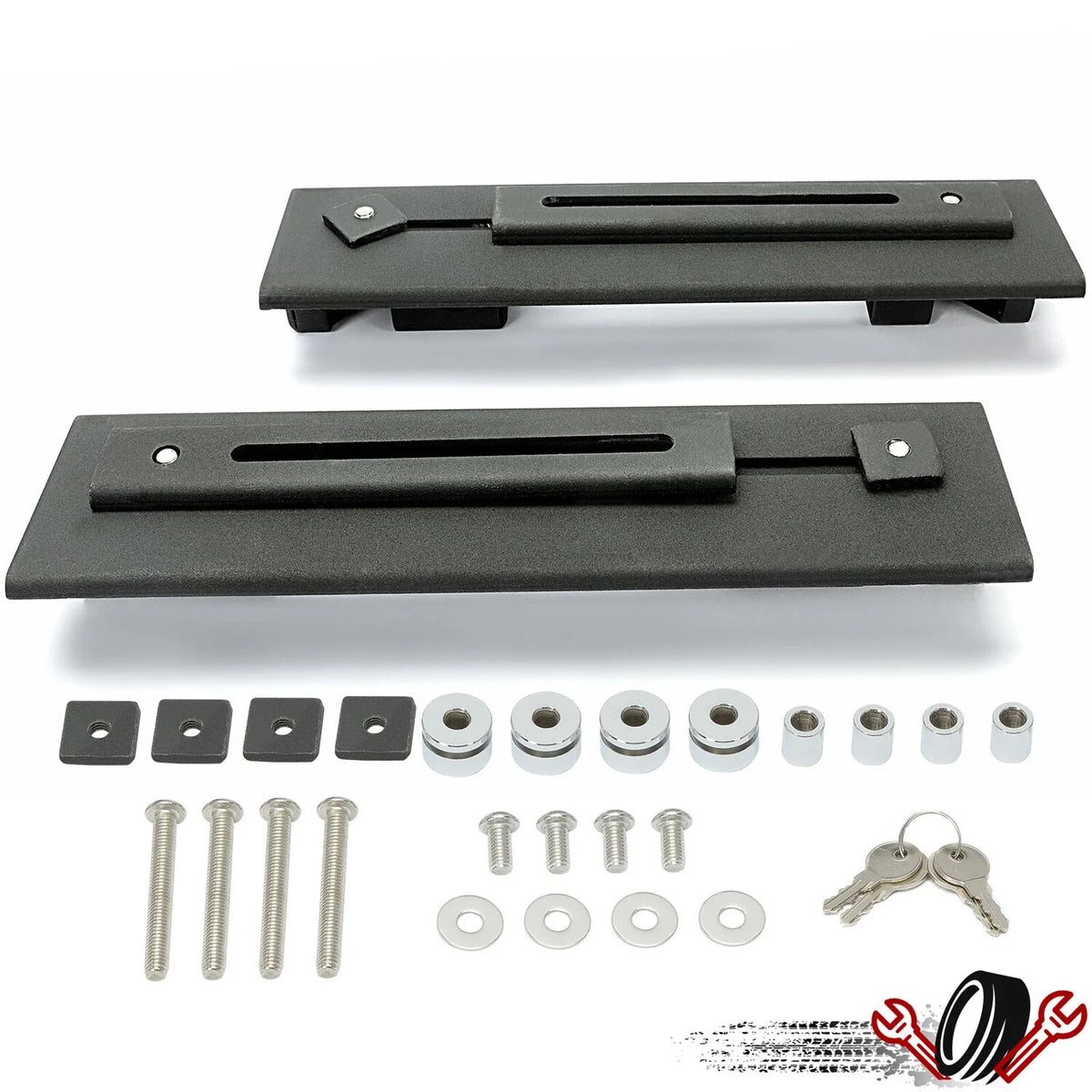 Saddlebag Mounting Brackets for Yamaha Honda Suzuki (Universal)