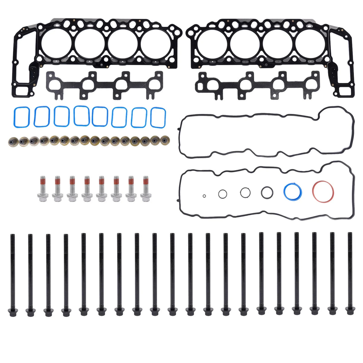 Engine Cylinder Head Gasket Set w/Bolts for Ram 1500 Jeep Chrysler (2011–2023)