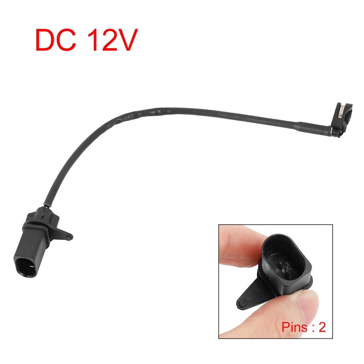 2X Rear Brake Pad Electronic Wear Sensor for Audi A4 (2015–2018) 8W0615121H