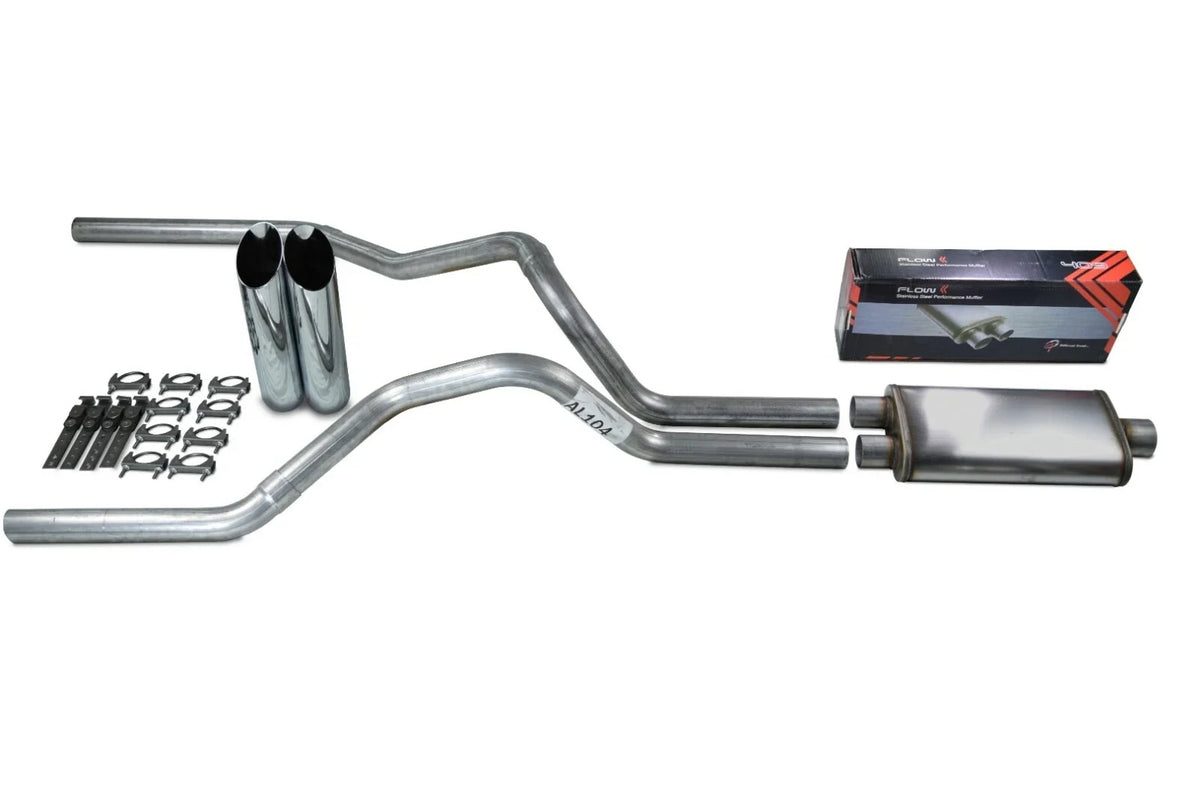 2.5" Dual Exhaust Muffler for Dodge Ram 1500 (2004–2008)