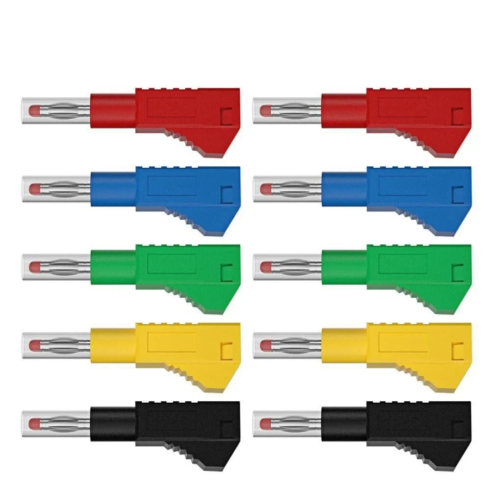 Pack of 10 Retractable Stackable Solder Line Leads Connectors
