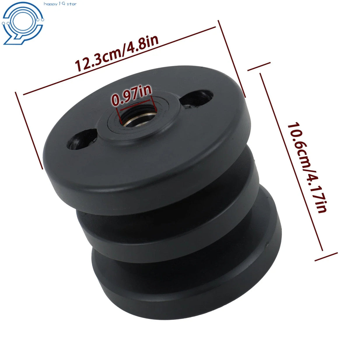 Bottom Roller for Bobcat Mini Track Loader MT50 MT85 MT52 (7109409, 6730683)