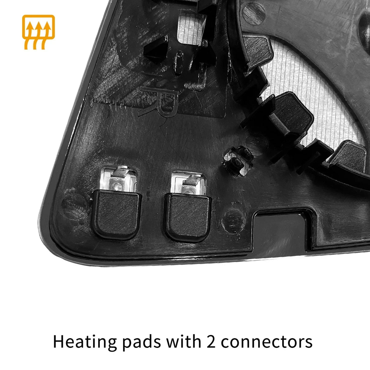 Right Heated Mirror Glass with Holder for E-Class E250 E350 E400 E550