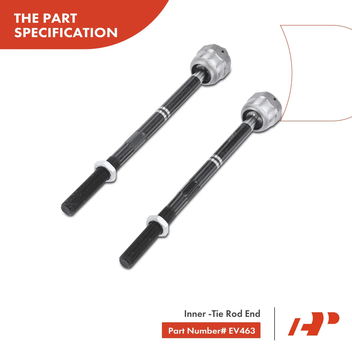 8-Piece Control Arm Ball Joint and Tie Rod Kit for Ford F-150 4WD