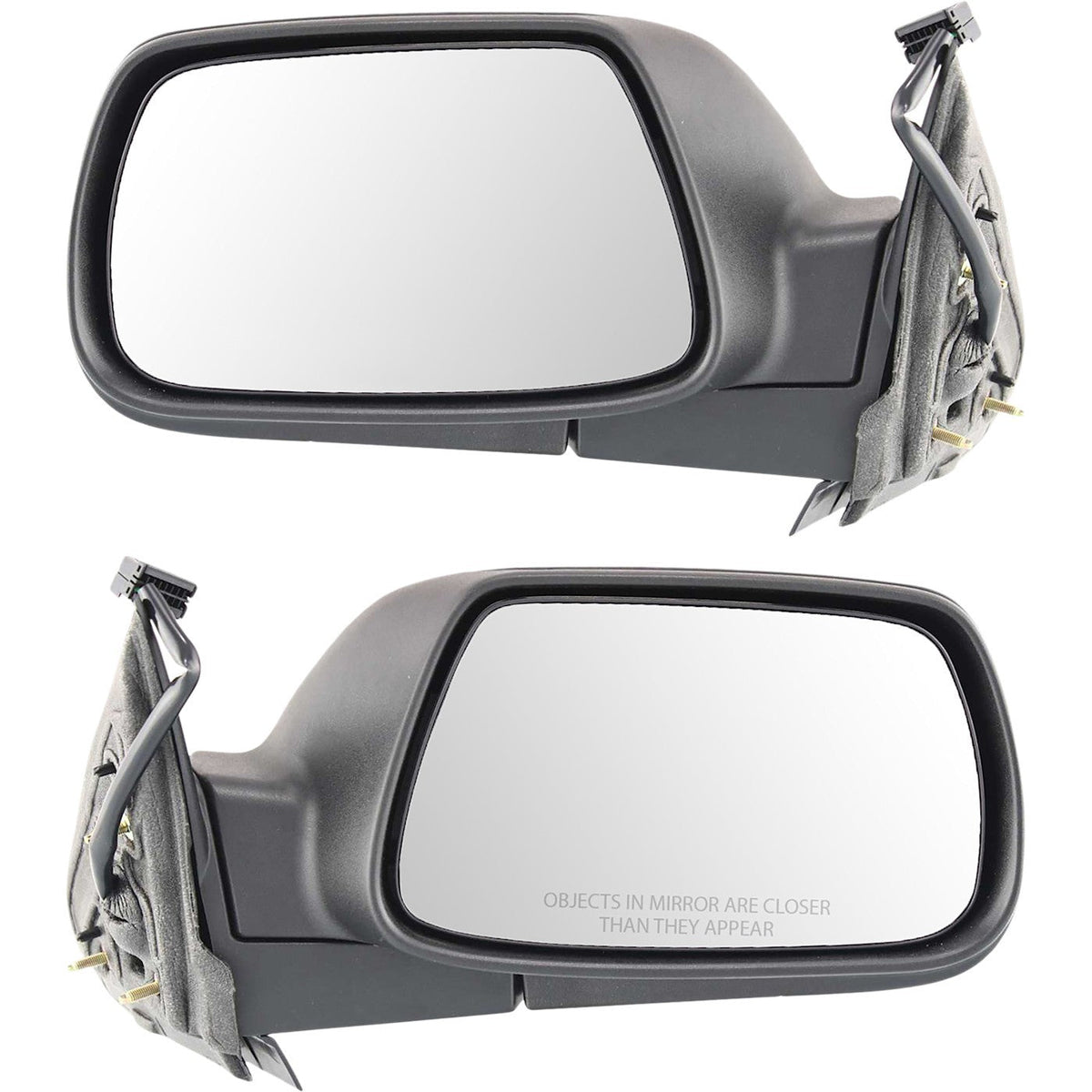 2005-2010 Jeep Grand Cherokee Power Mirror Set in Textured Black