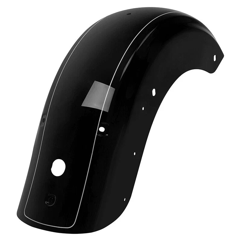 Vivid Black Finish Rear Fender for Harley Touring 2009-2023