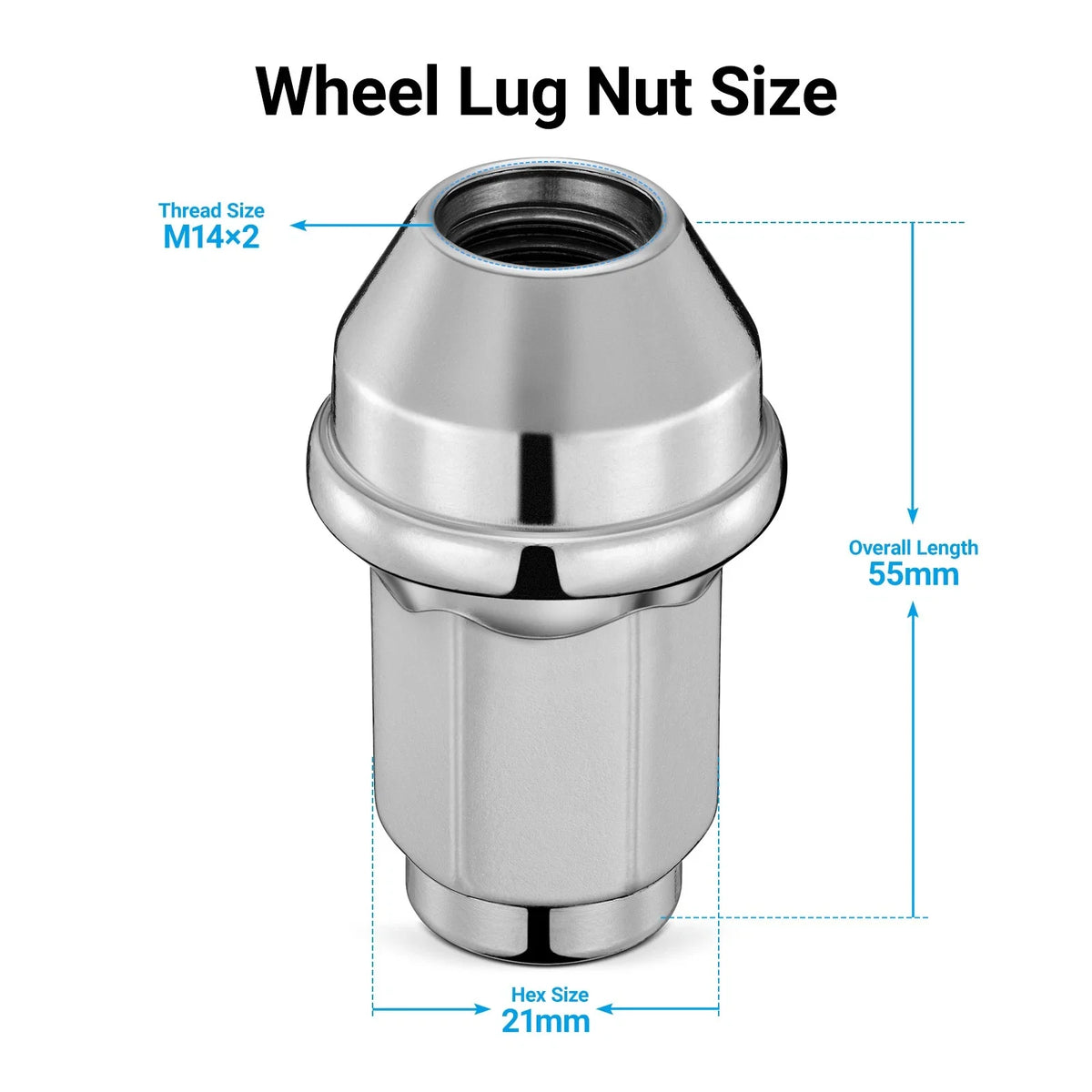 24pcs Lug Nuts for Ford F150, Expedition (2000–2014)