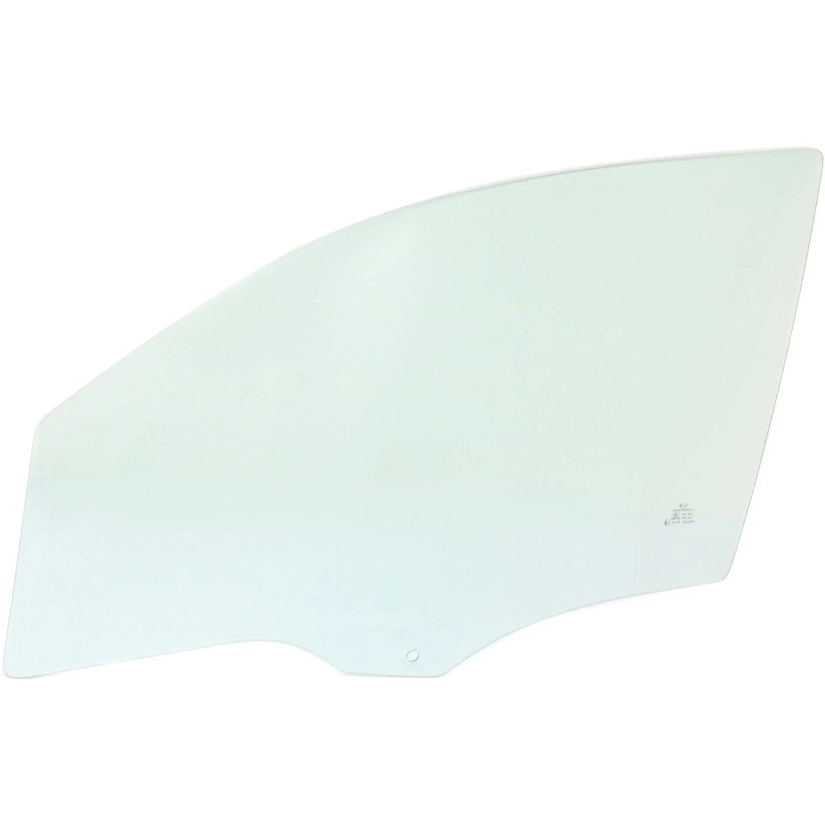 2Pc Front Left Door Glass for Chevrolet Equinox 2005 to 2009