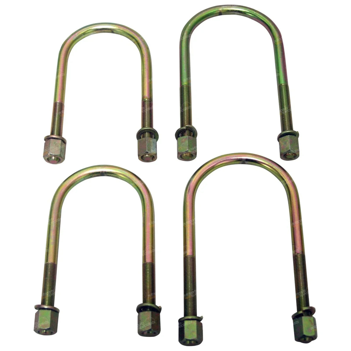 Front Suspension Leaf Spring U-Bolt Kit 4x - Suzuki Sierra High Tensile