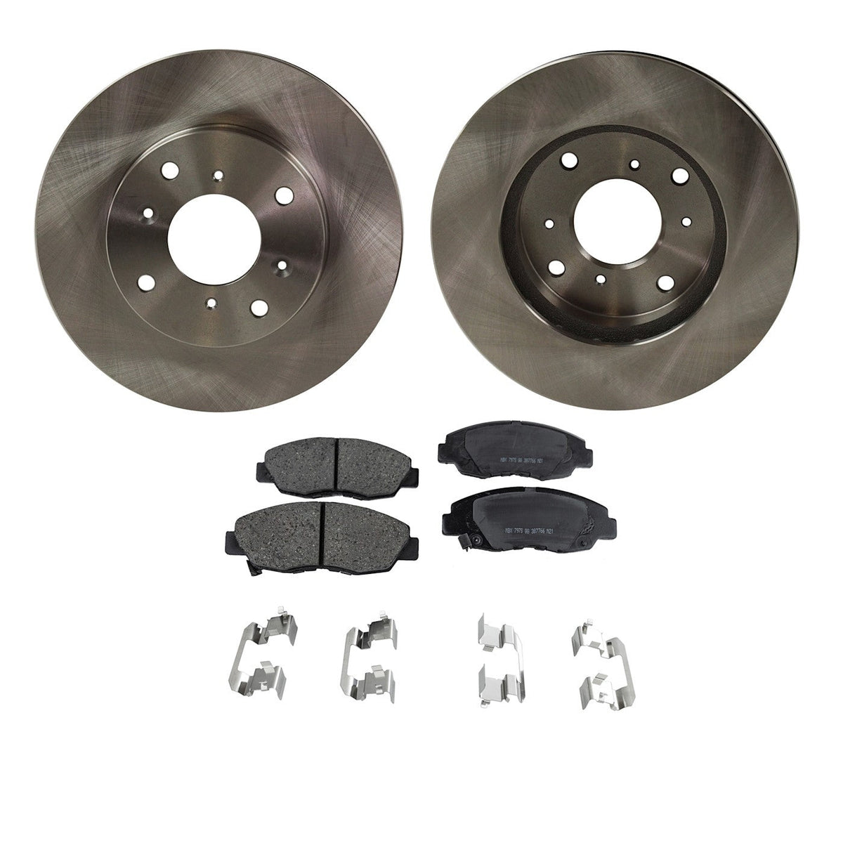 Disc Brake Rotor and Pad Assembly for Acura CL (1998–1999)