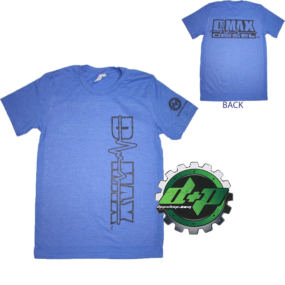 Dmax Tee Shirt for Chevy Duramax Diesel Truck (4X4)