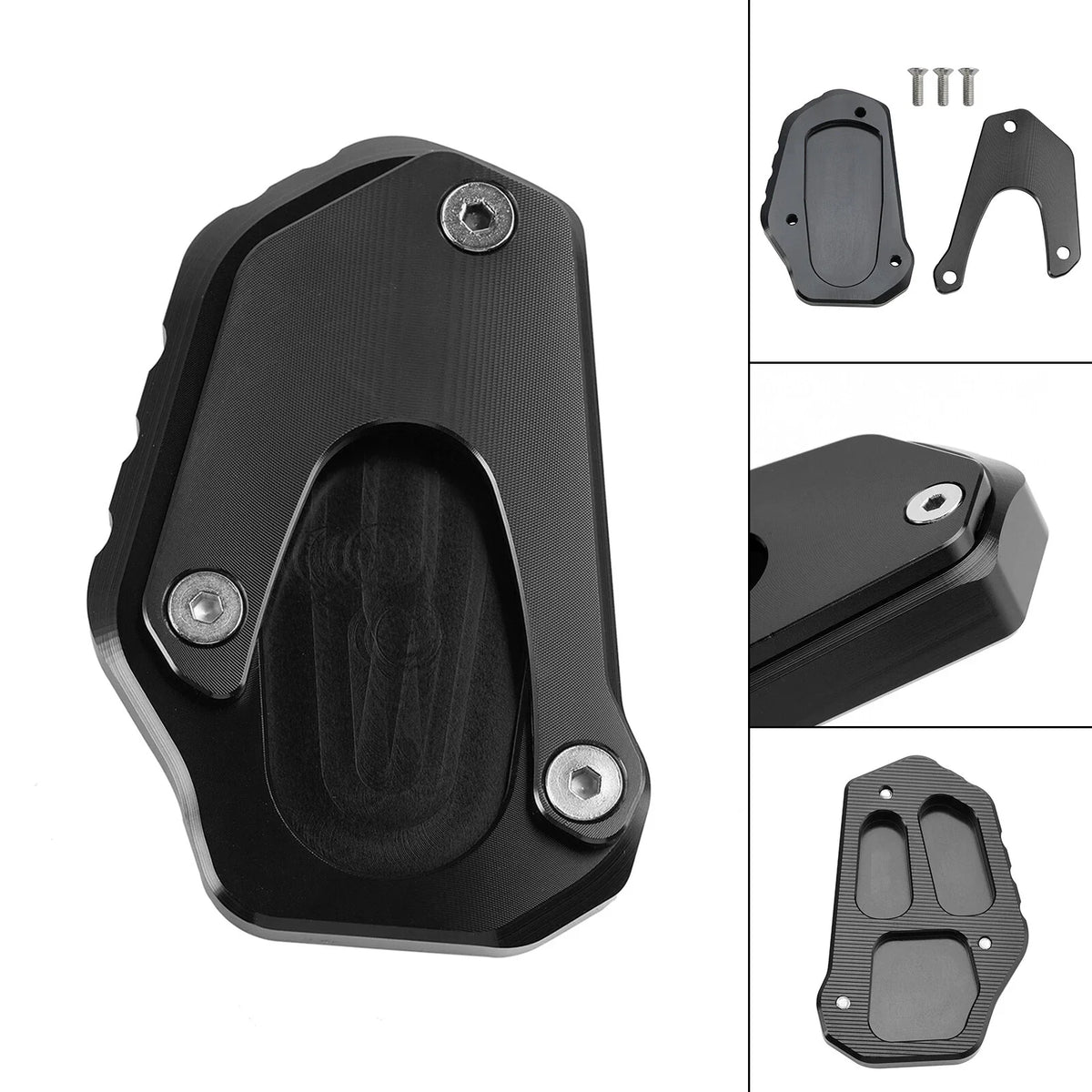 Kickstand Enlarger Plate Pad for Suzuki V-Strom DL1050XT (2020–2023)