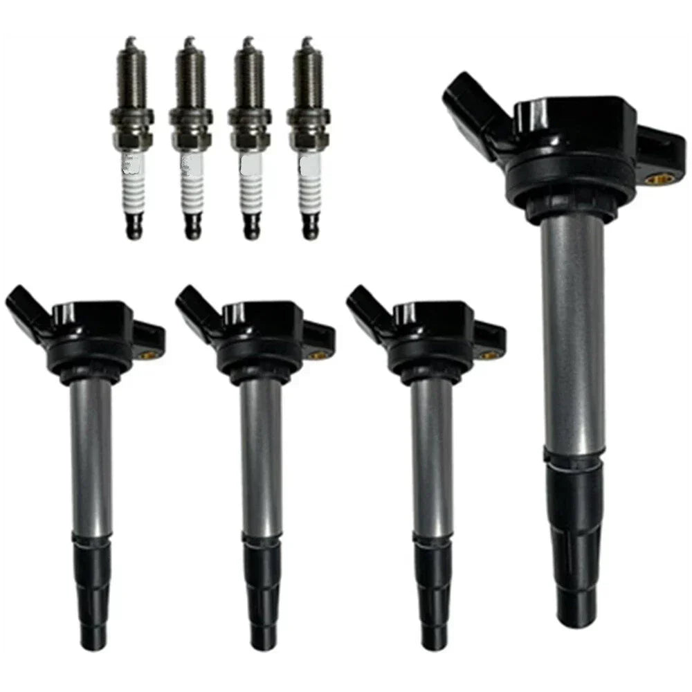 4 Ignition Coils with Spark Plugs for Toyota Matrix / Scion xD 2009-2013