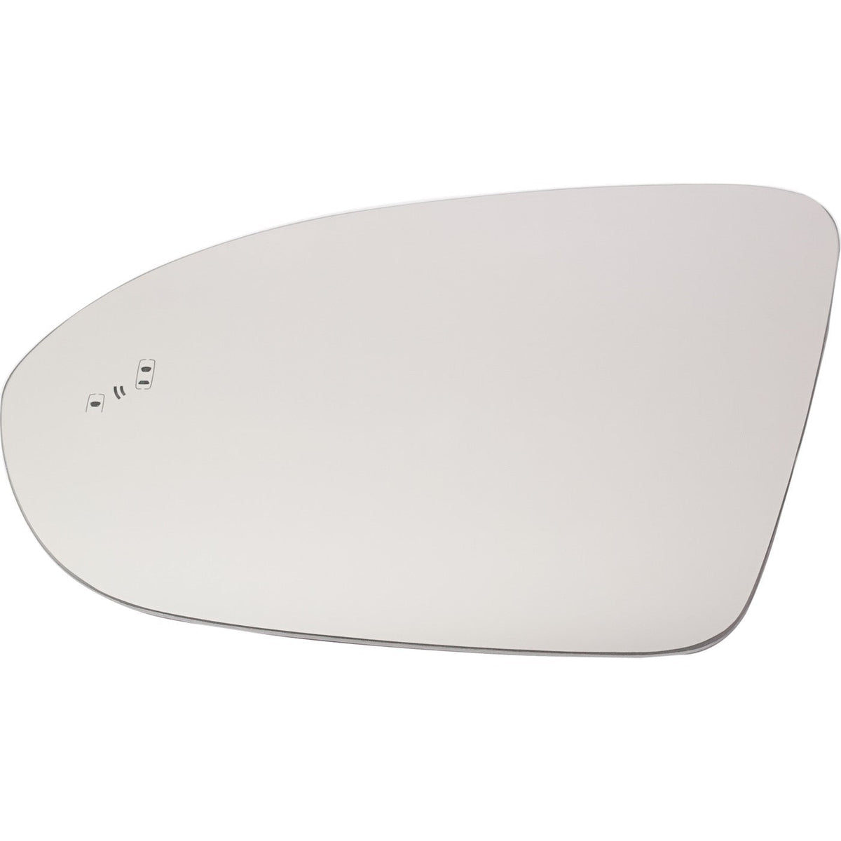 Left Side Heated Mirror Glass for Chevy Cruze Driver