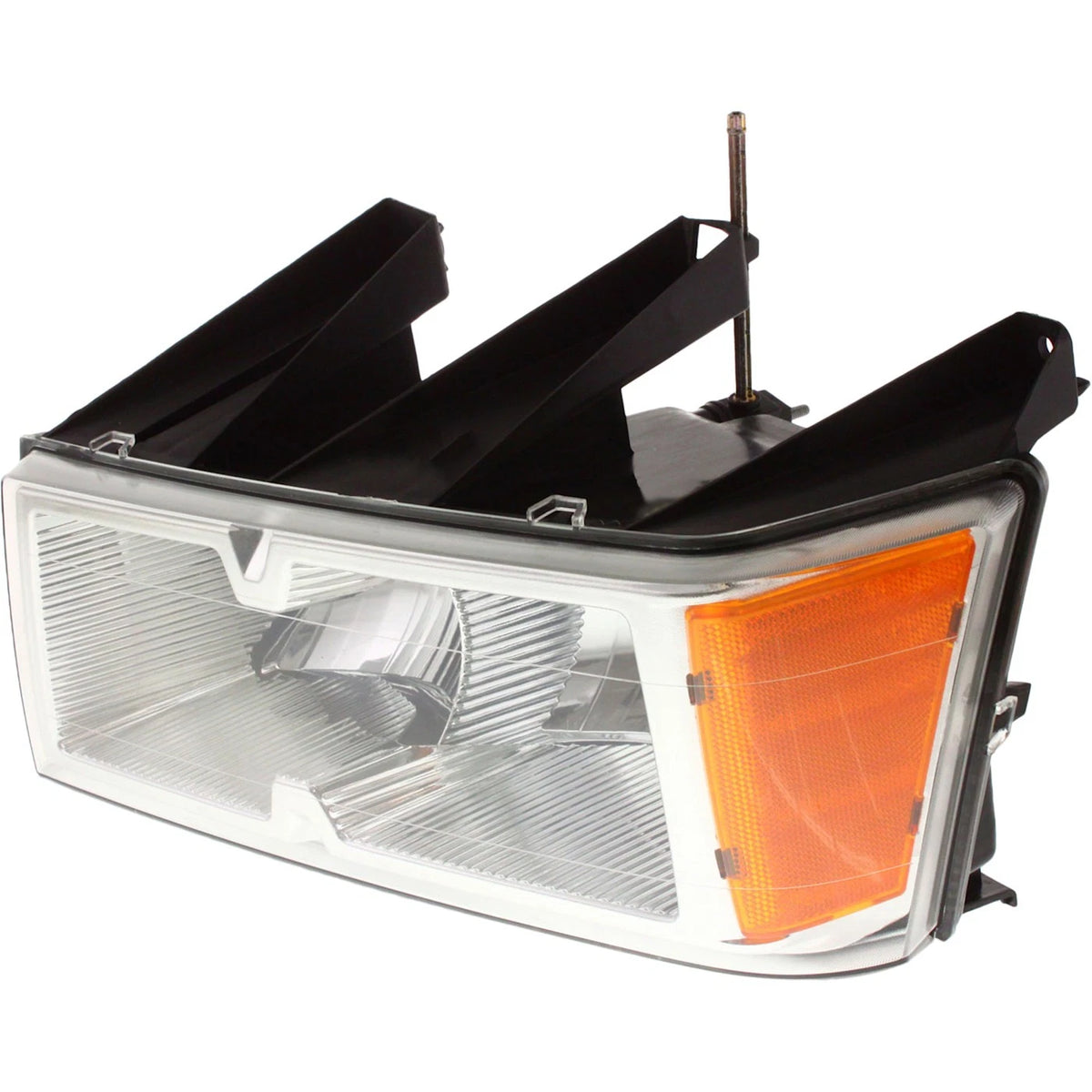 Headlight Kit for Chevrolet Colorado (2005–2008) Left Clear Lens Chrome Housing
