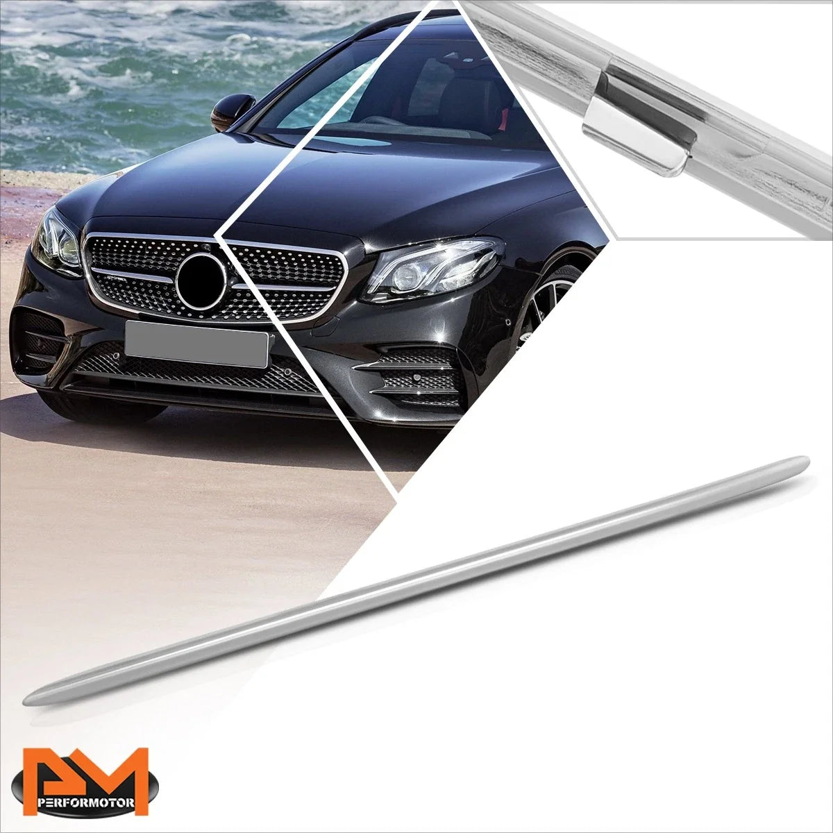 Right Front Bumper Cover Molding for 2017-2018 Mercedes-Benz E43 AMG