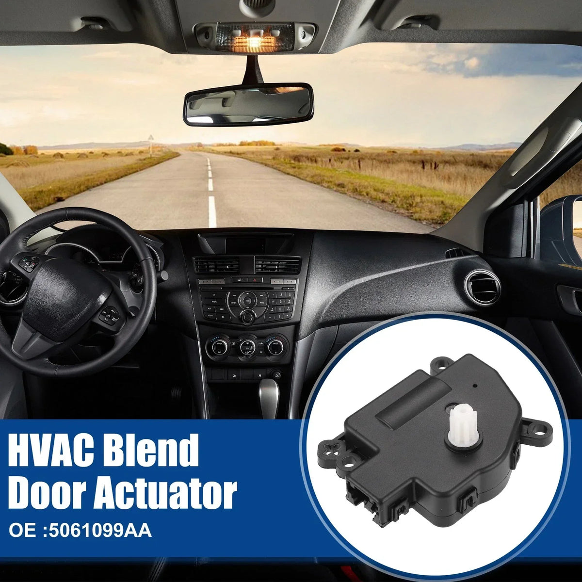 HVAC Blend Door Actuator Pair for 2005-2006 Chrysler 300 - 2 Units