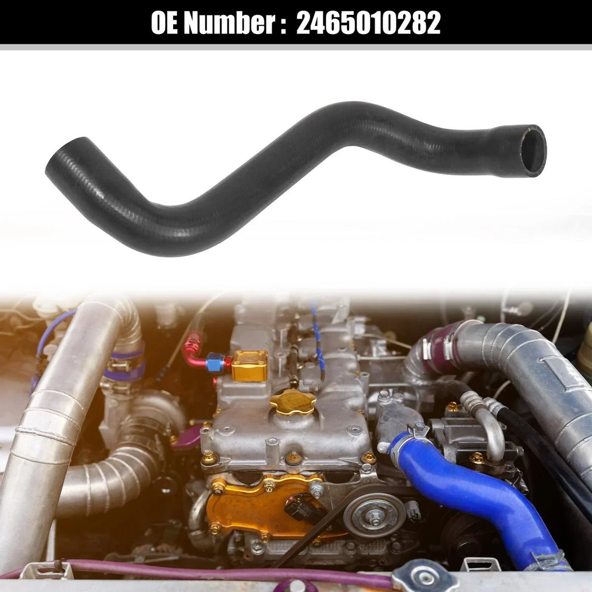 Lower Radiator Coolant Hose for Mercedes-Benz GLA250 (2015-2020)