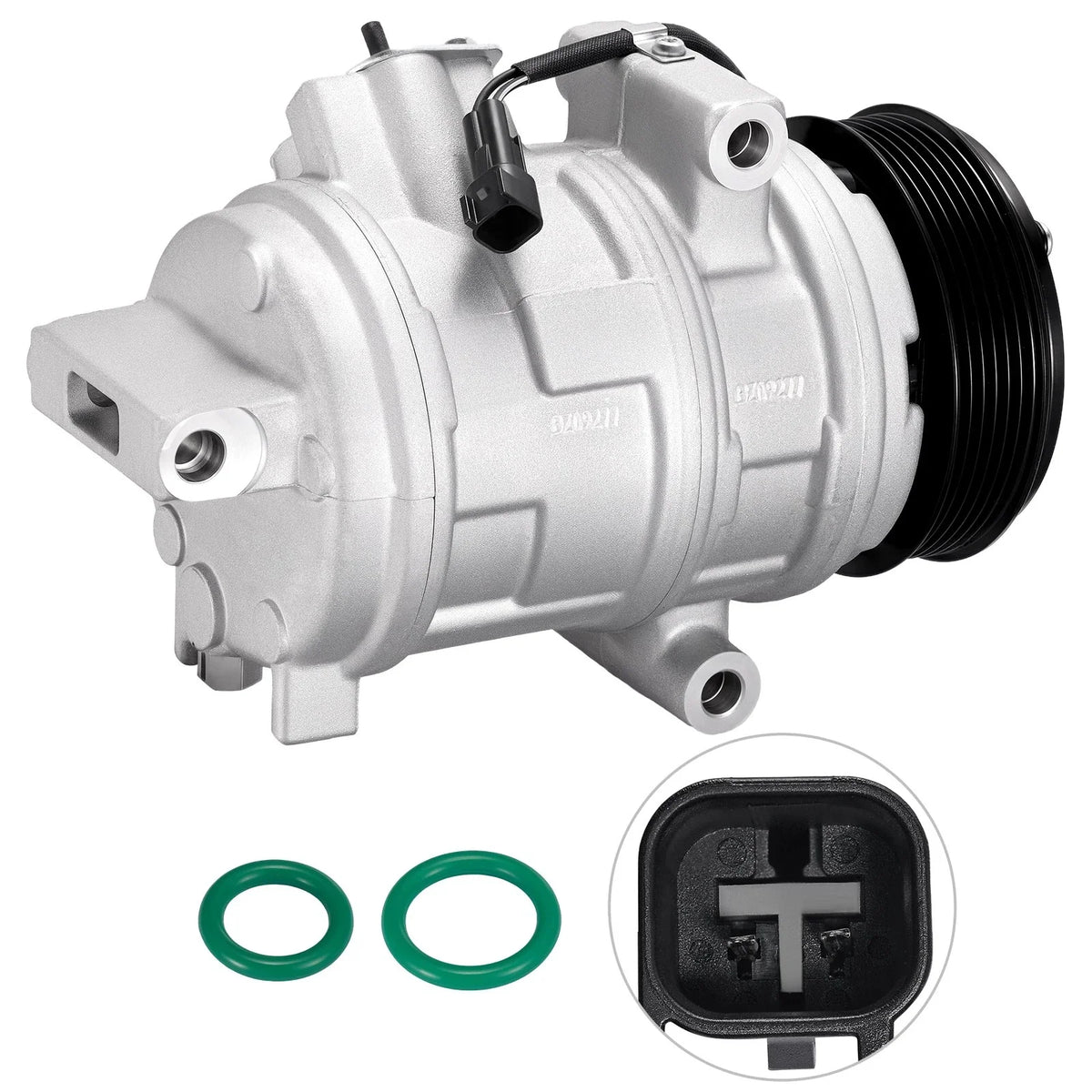 A/C Compressor for Ford Edge Lincoln MKX (2007-2014) w/ Clutch CO9775C