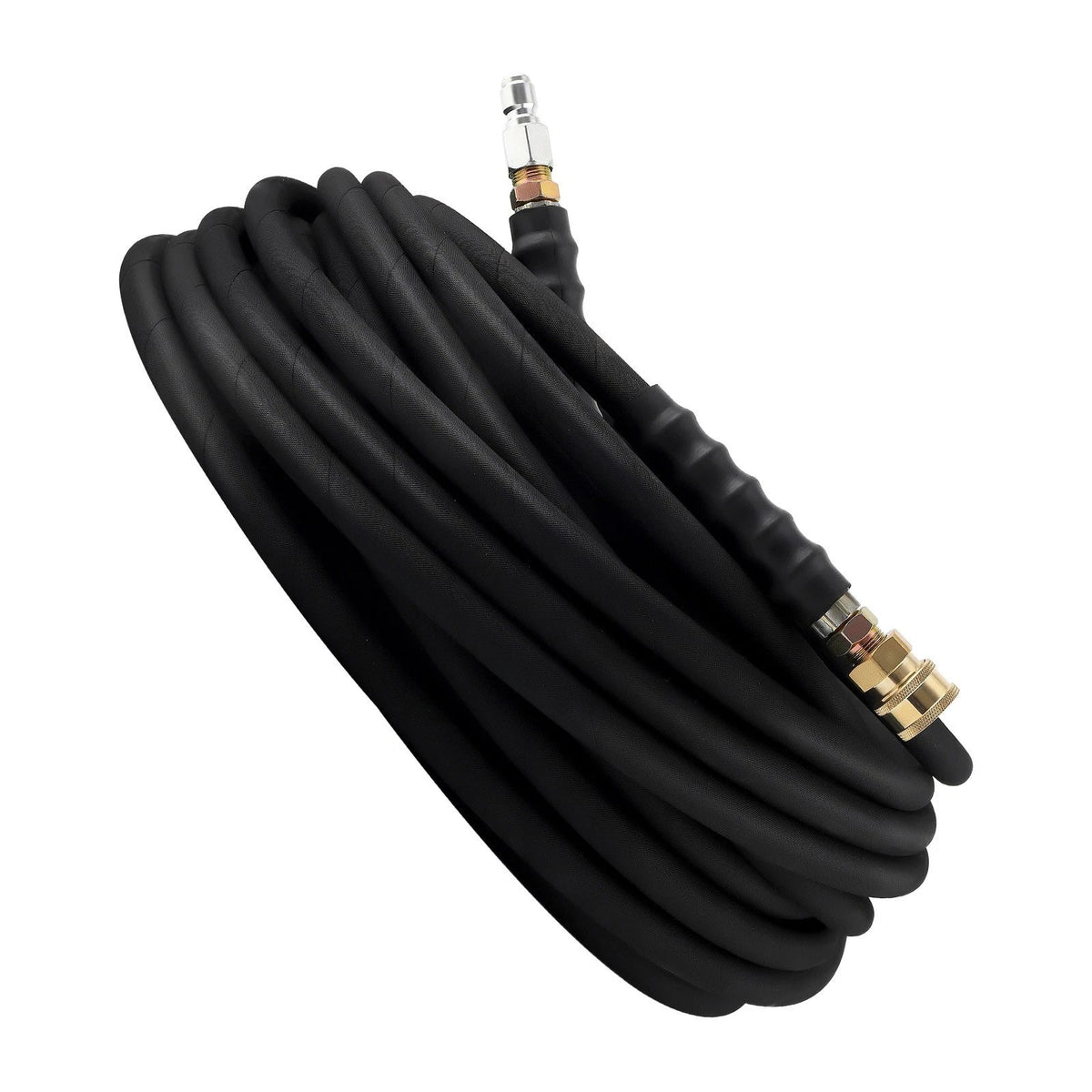 6000psi 3/8" x 100ft Pressure Washer Hose with Quick Connect