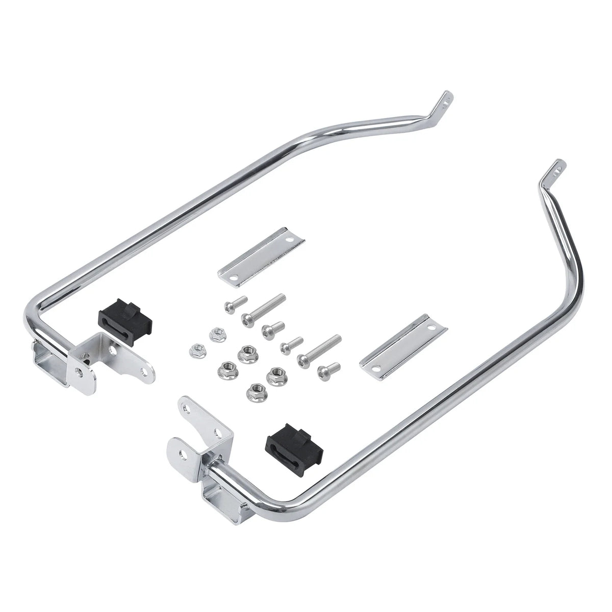 Chrome Saddlebag Support Bracket Kit for Touring Models 2014-2023