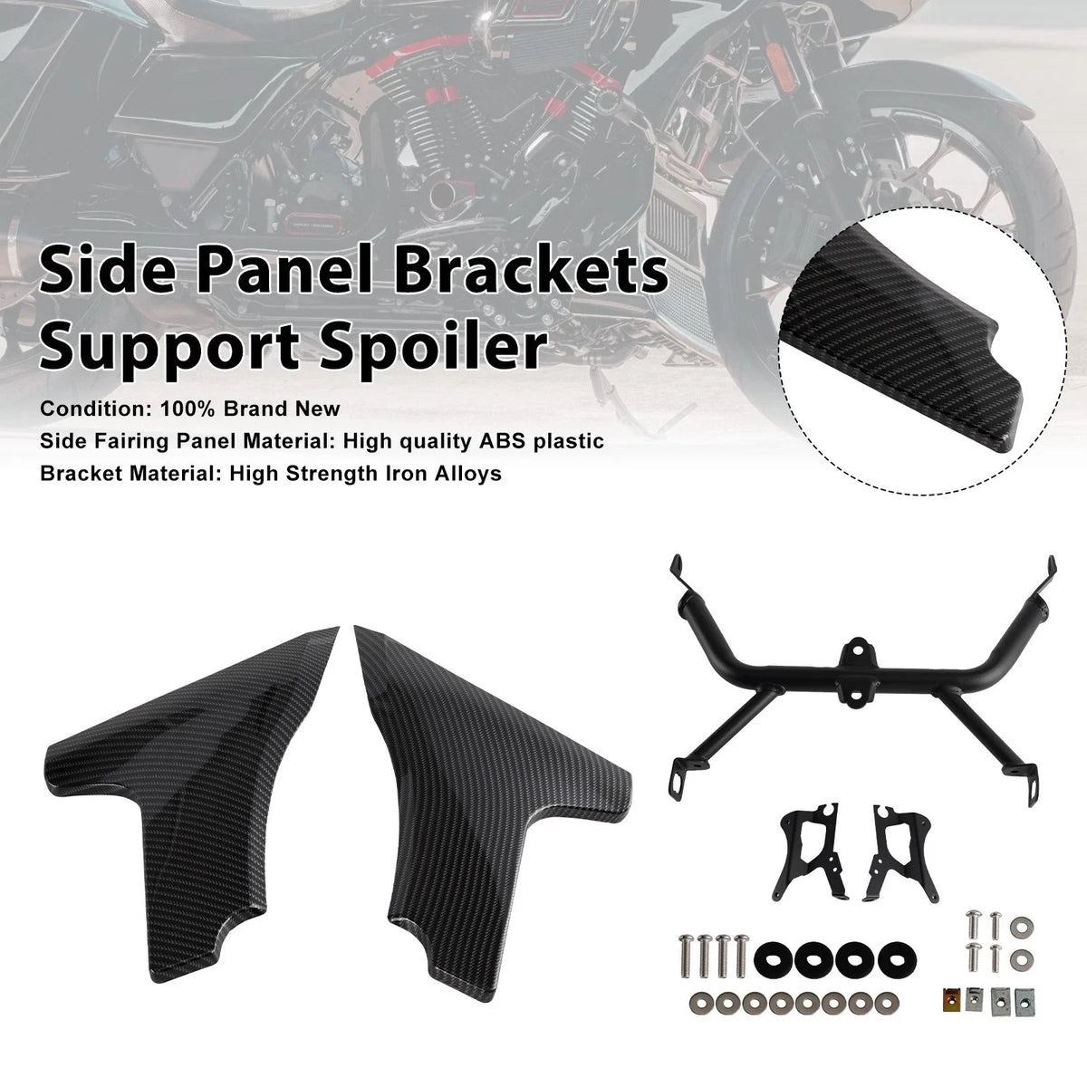 2023-2025 Side Panel Brackets for CVO Road Glide FLTRXSE Cbn 121 117
