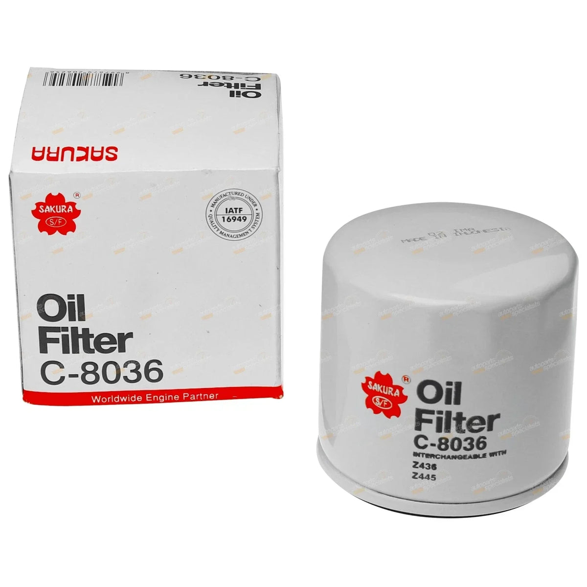 2.0L MR20DE Engine Oil Filter for Nissan Dualis J10 (2007-2016)