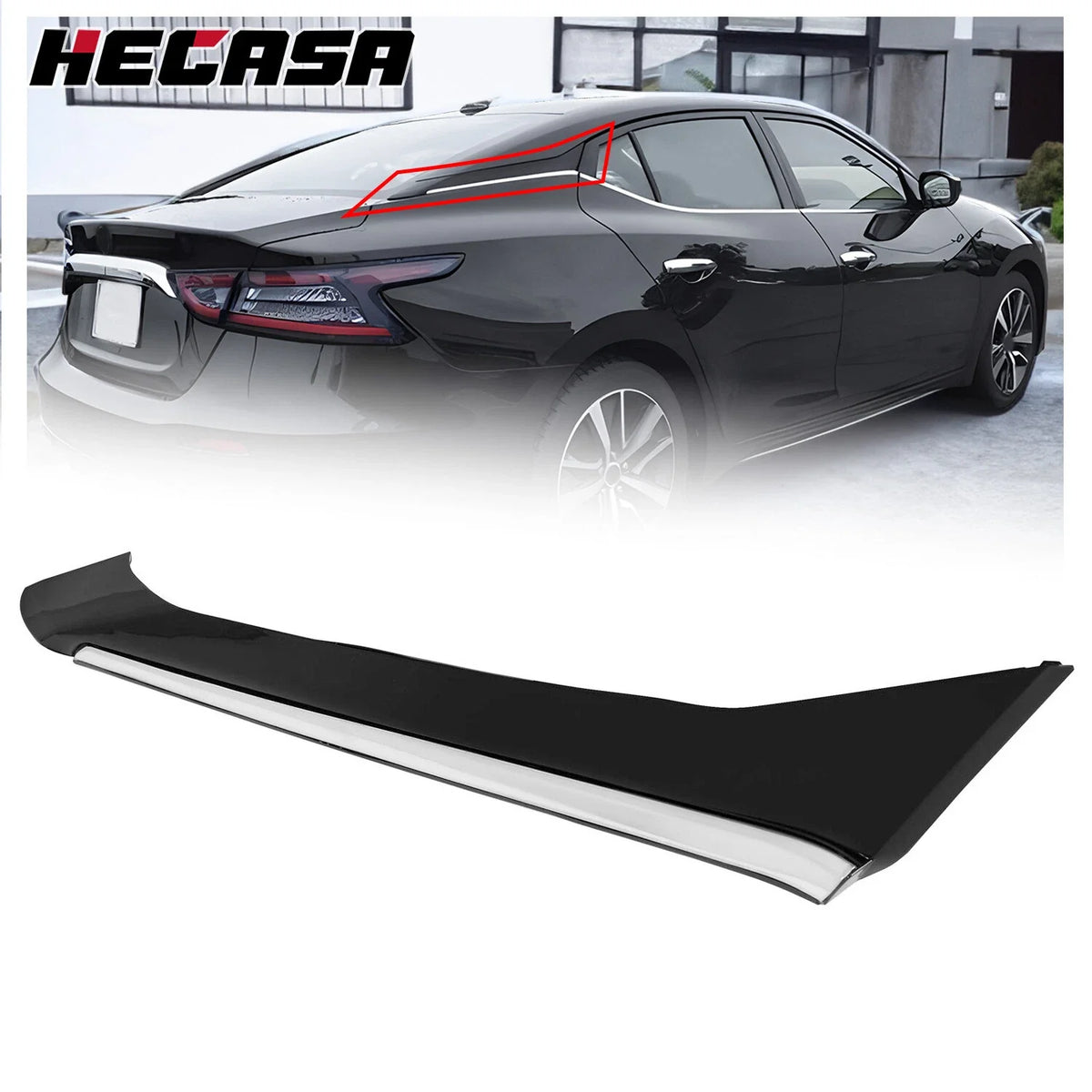 Rear Right Pillar Molding Trim for Nissan Maxima (2016-2021)
