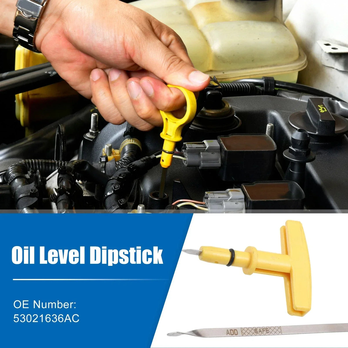 Oil Level Indicator Dipstick for Dodge Ram 1500 2010-2023