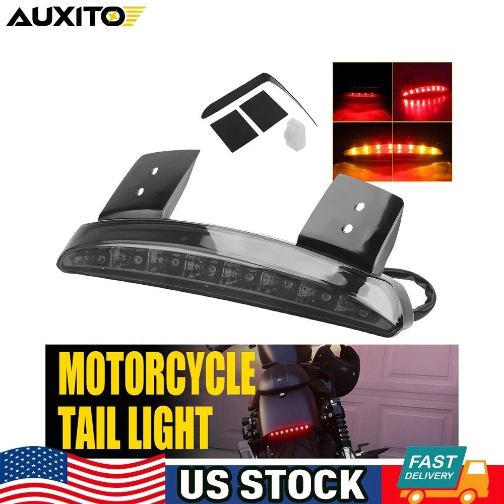 Rear LED Brake Light with Turn Signal for Harley (Smoked)