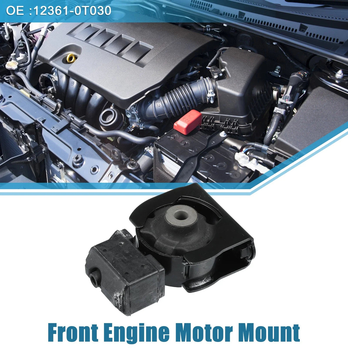 Front Engine Motor Mount for Toyota Corolla (2006–2009) 767153821929